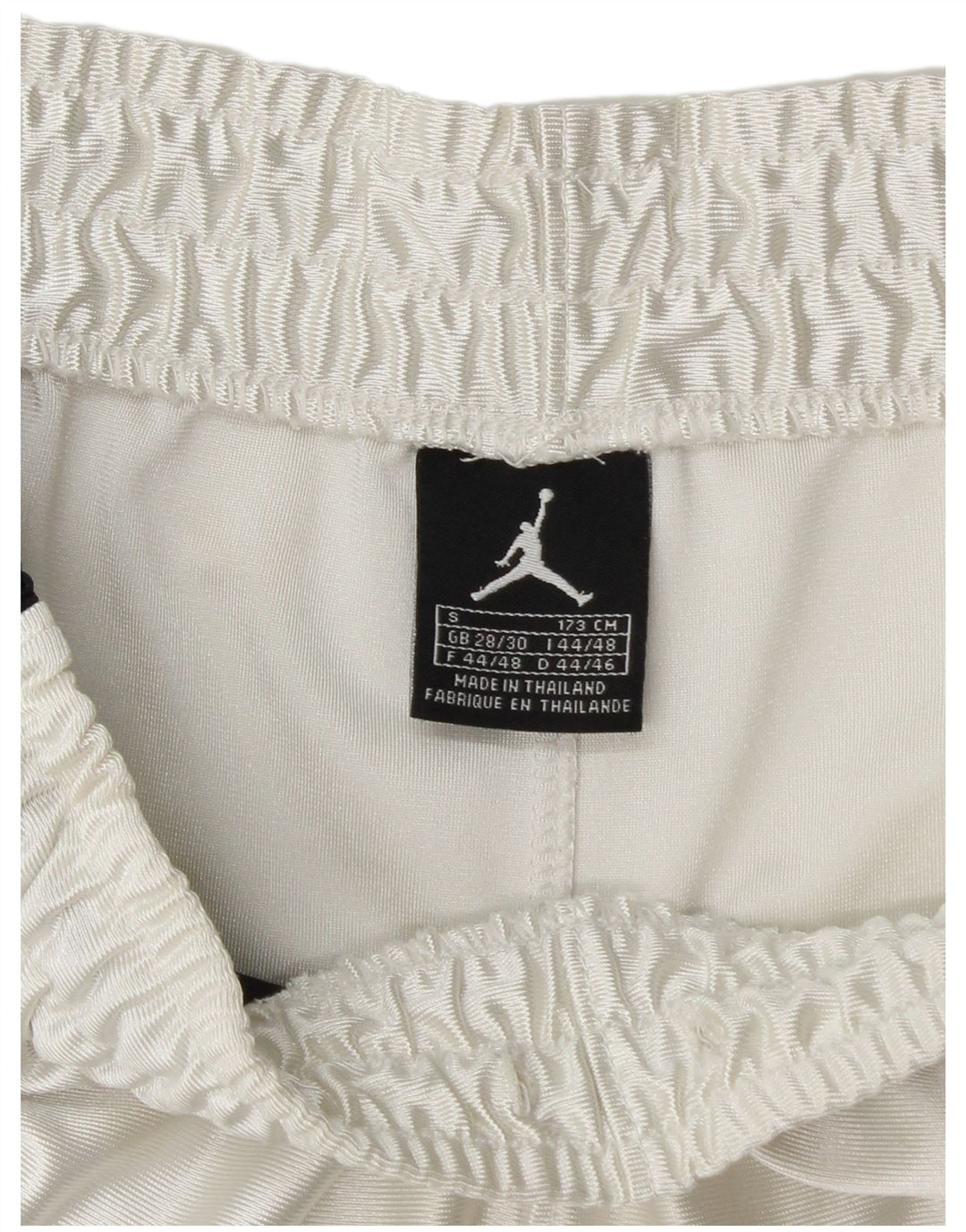 Jordan Mens Sport Shorts Small White Colourblock Polyester
