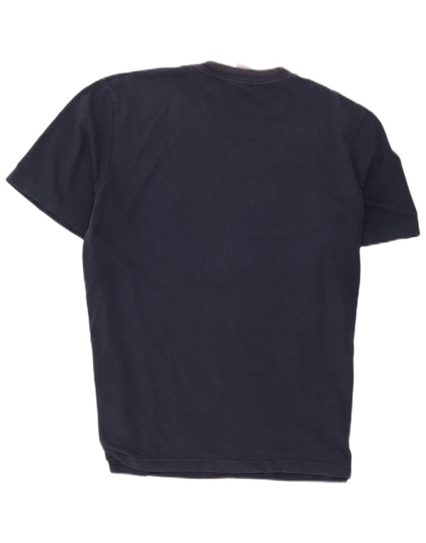 NIKE Mens Graphic T-Shirt Top UK 42/44 Large Navy Blue