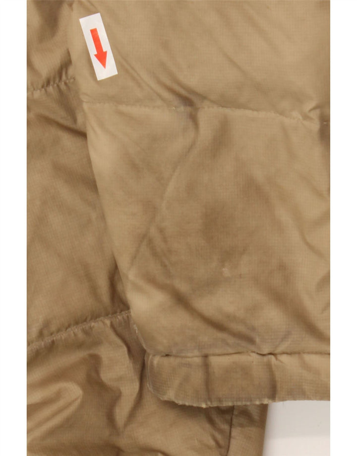 Tommy Hilfiger Boys Padded Jacket 7-8 Years XS  Beige Nylon