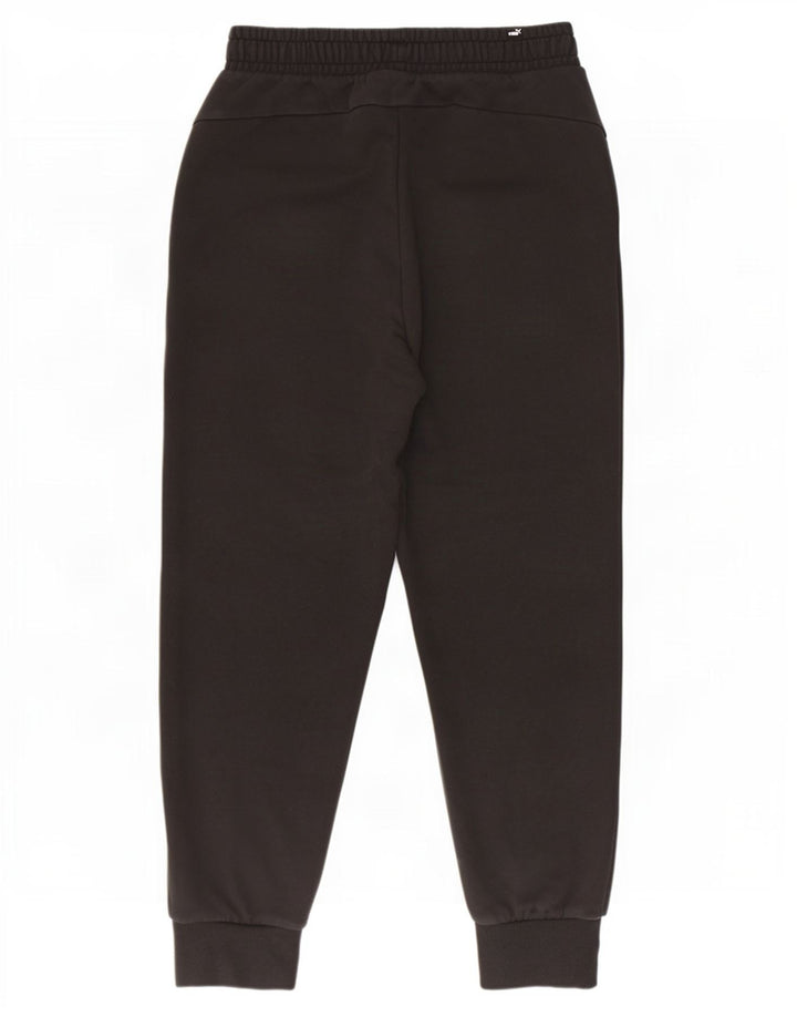 Puma Mens Tracksuit Trousers Joggers Medium Black Cotton