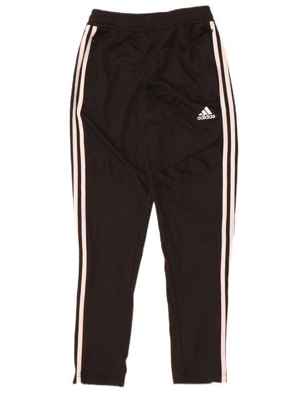 Adidas Boys Climacool Tracksuit Trousers 11-12 Years  Black Polyester