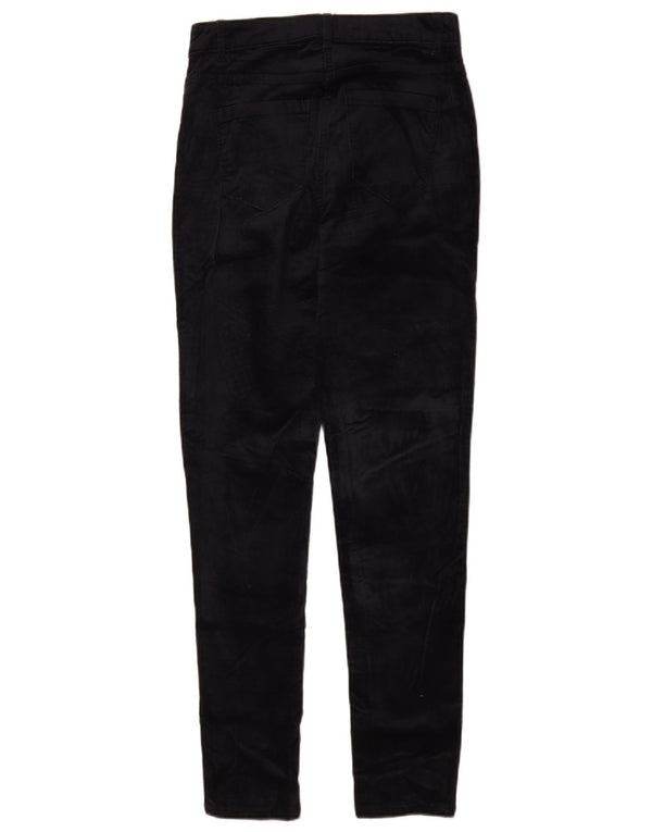 Marks & Spencer Womens Skinny Casual Trousers UK 8 Small W26 L29 Black