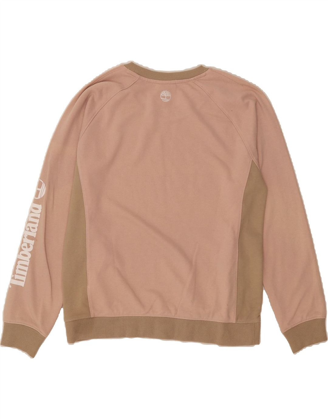 TIMBERLAND Womens Regular Fit Sweatshirt Jumper UK 14 Medium Orange Vintage Timberland and Second-Hand Timberland from Messina Hembry 