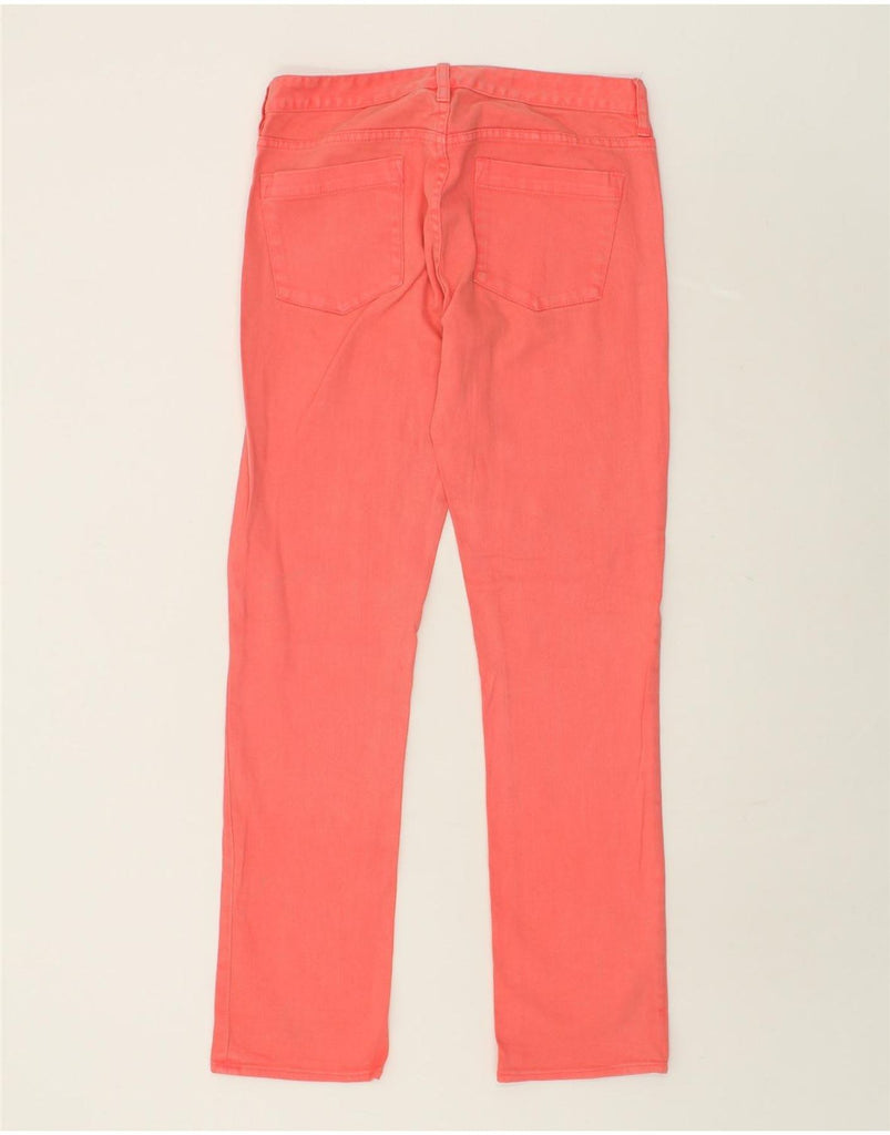 J. CREW Womens Straight Jeans W27 L31 Orange Cotton | Vintage J. Crew | Thrift | Second-Hand J. Crew | Used Clothing | Messina Hembry 