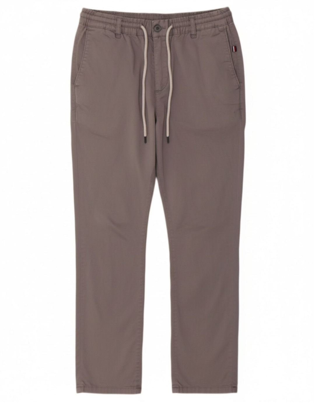 TOMMY HILFIGER Mens Slim Casual Trousers W34 L28 Grey