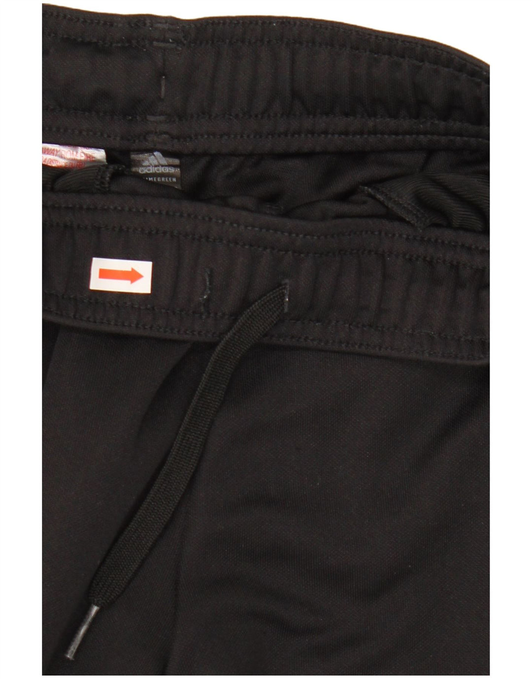 Adidas Boys Aeroready Tracksuit Trousers 11-12 Years Black Polyester