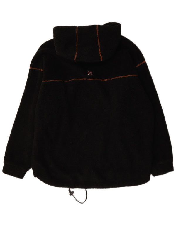 Tecnica Mens Graphic Hooded Fleece Jumper XL Black