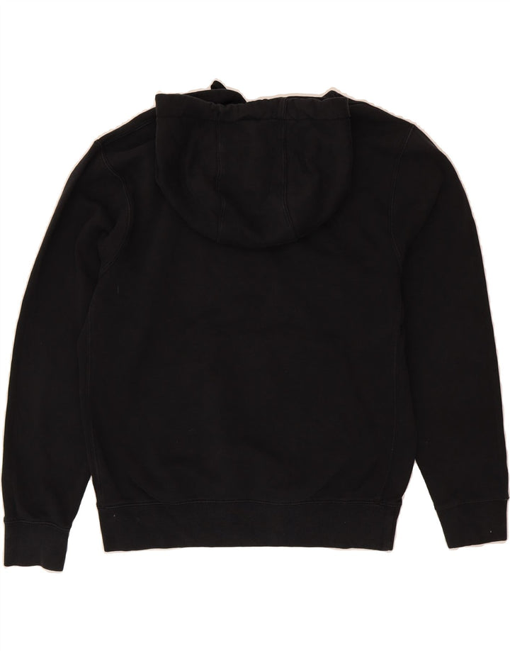 NIKE Mens Hoodie Jumper Small Black Polyester Vintage Nike and Second-Hand Nike from Messina Hembry 