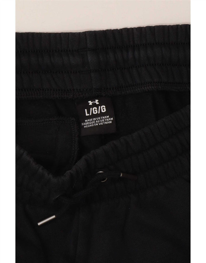 Under Armour Mens Tracksuit Trousers Joggers Large  Black