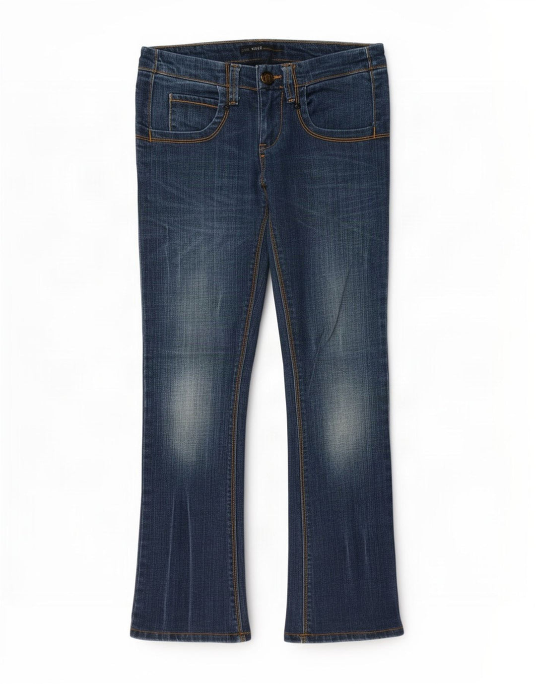 Lee Womens Bootcut Jeans W27 L27 Blue Cotton