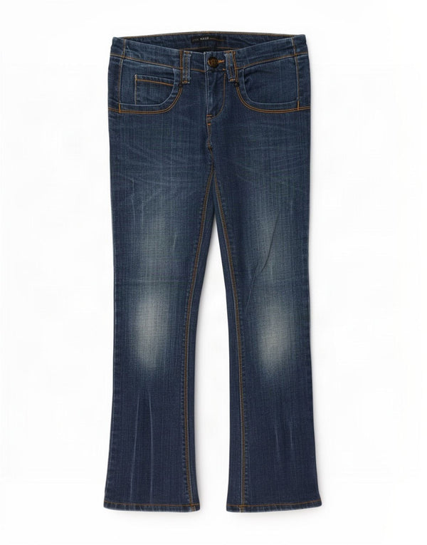 Lee Womens Bootcut Jeans W27 L27 Blue Cotton