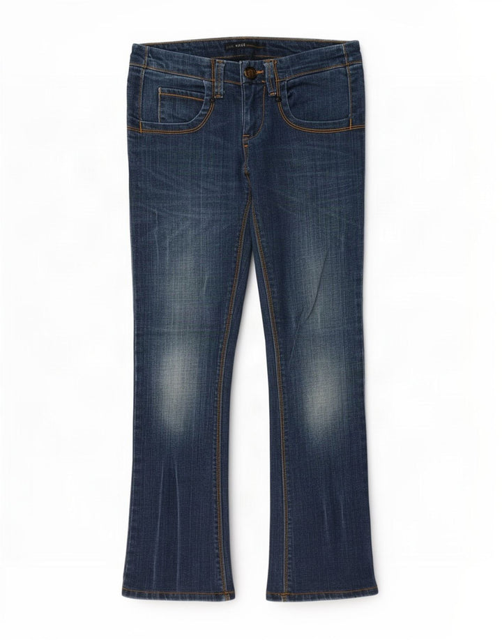 Lee Womens Bootcut Jeans W27 L27 Blue Cotton