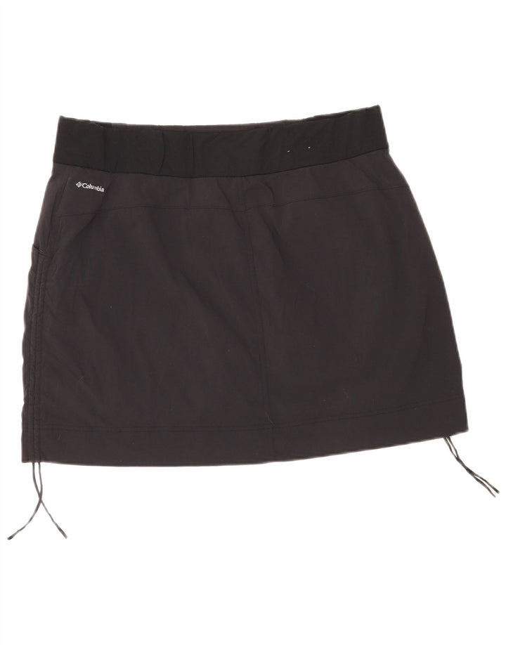 Columbia Womens Omni-Shield Mini Skirt XL W36  Black Nylon