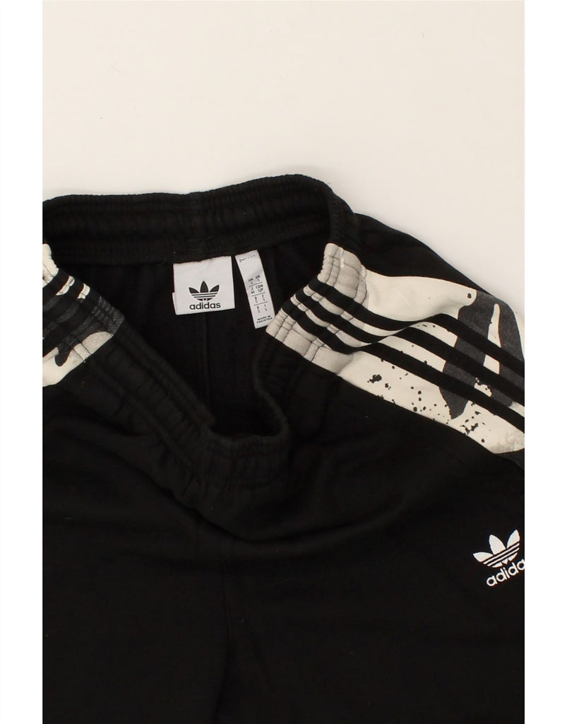 ADIDAS Mens Sport Shorts Small Black Camouflage Cotton | Vintage Adidas | Thrift | Second-Hand Adidas | Used Clothing | Messina Hembry 