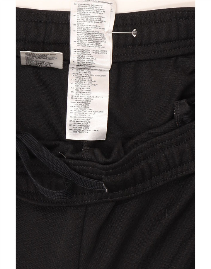 Adidas Mens Tracksuit Trousers Joggers Large Black Polyester