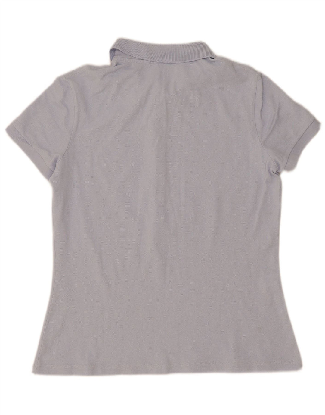 Lacoste Womens Polo Shirt Size 40 Medium Blue Cotton