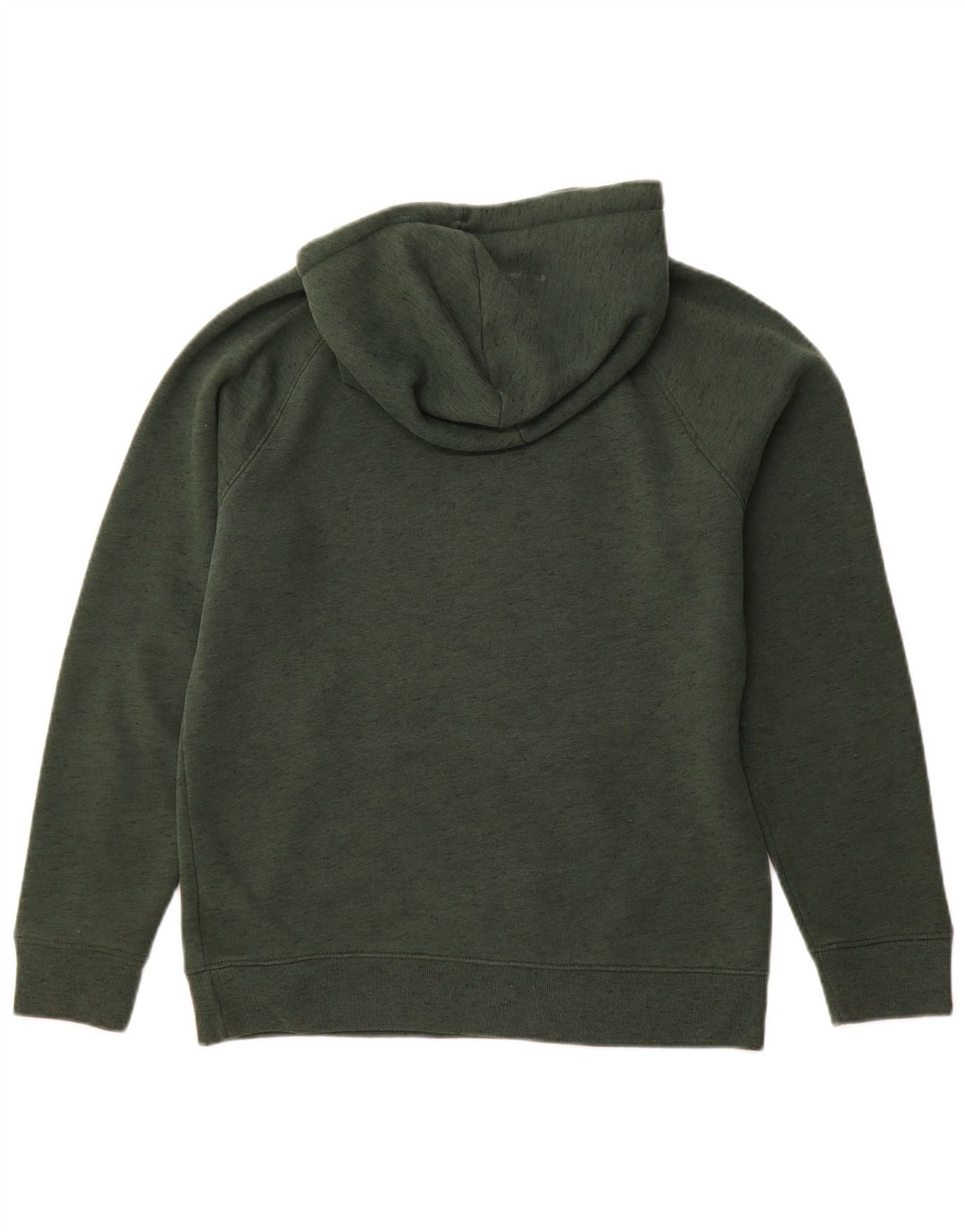 HOLLISTER Mens Hoodie Jumper Small Green Flecked Cotton