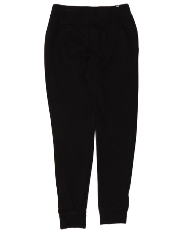 Puma Mens Tracksuit Trousers Joggers Medium Black Cotton