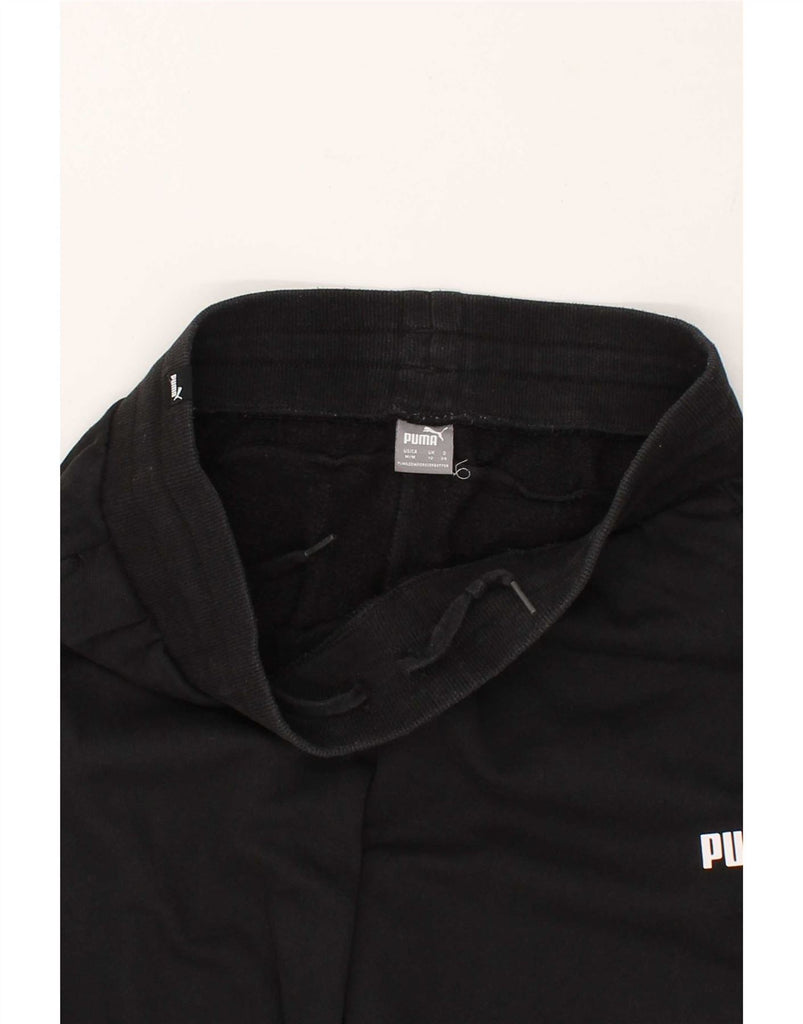 PUMA Womens Tracksuit Trousers Joggers UK 12 Medium Black Cotton Vintage Puma and Second-Hand Puma from Messina Hembry 