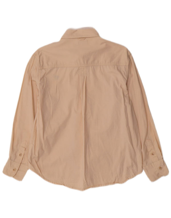 Timberland Boys Shirt 11-12 Years Beige Cotton