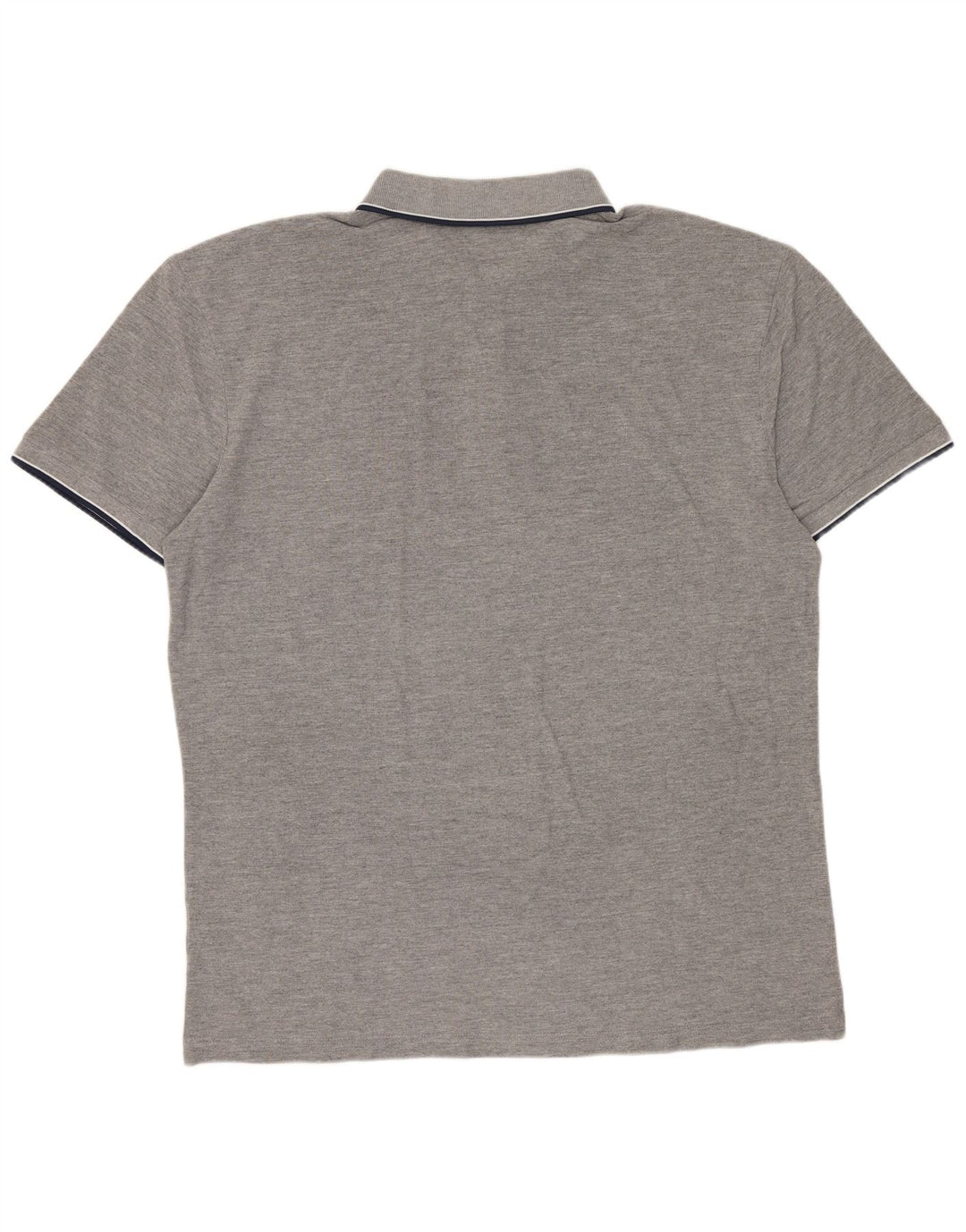 Kappa Mens Polo Shirt XL Grey Cotton