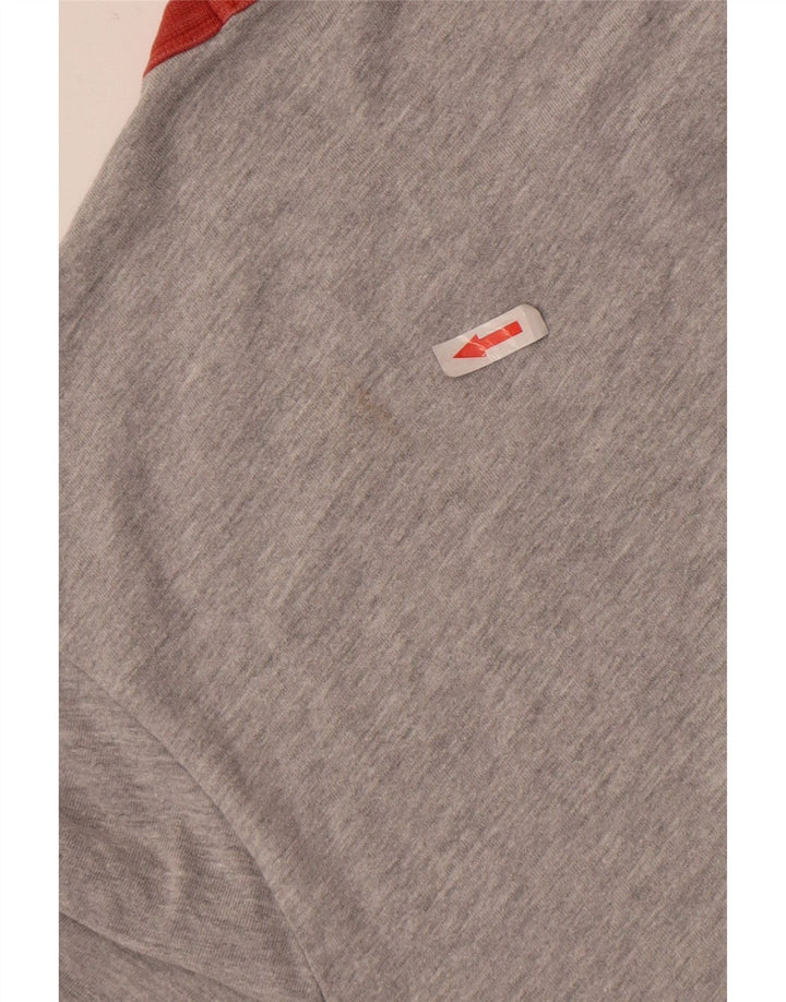 Penguin Mens T-Shirt Top Large Grey Cotton