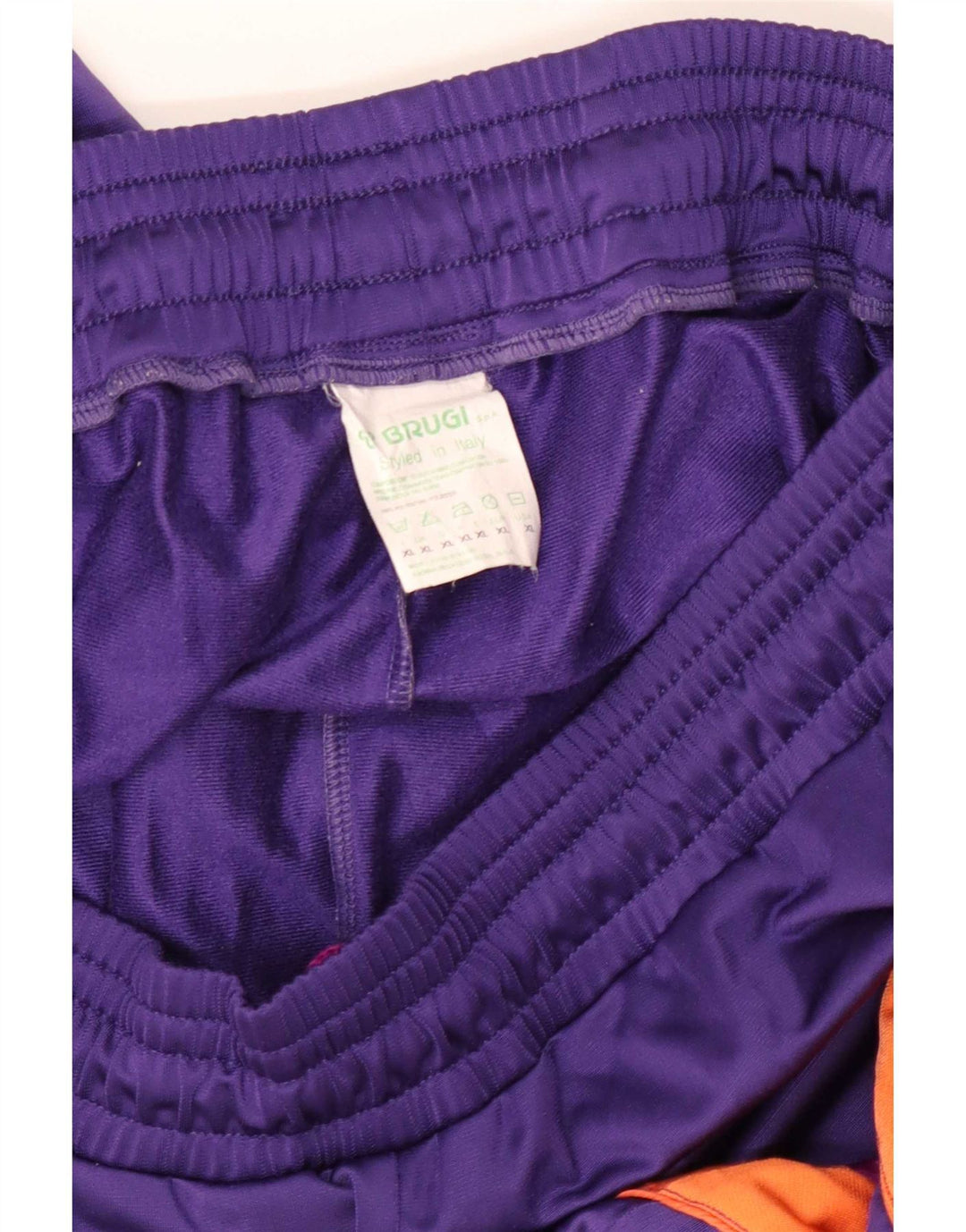 Brugi Mens Full Tracksuit XL Purple Colourblock Polyester