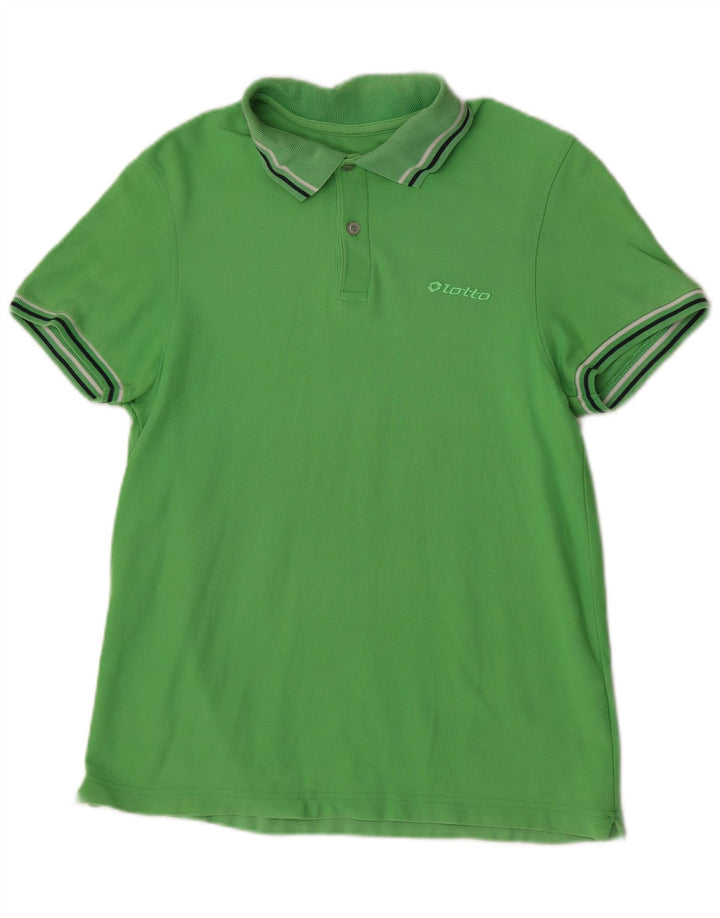 Lotto Mens Polo Shirt Small Green