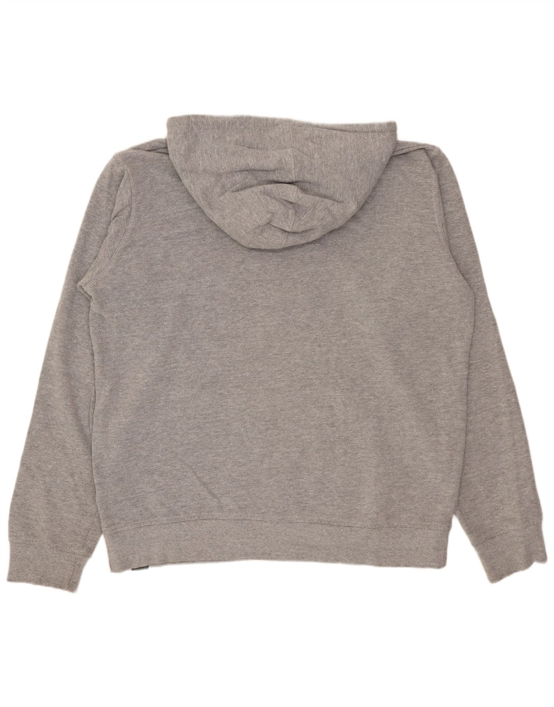 DICKIES Mens Graphic Hoodie Jumper Large Grey Cotton