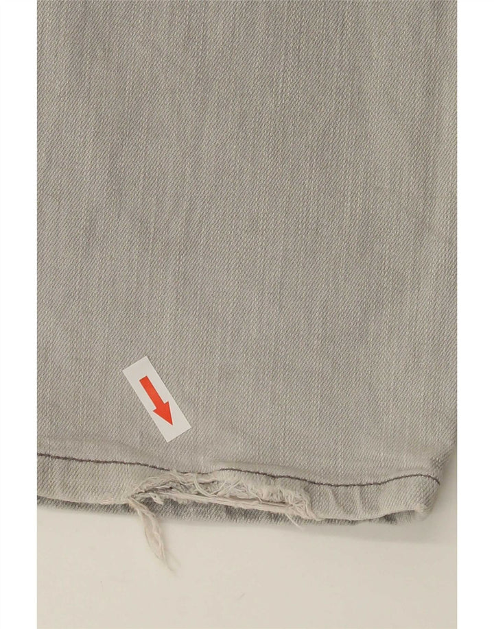 Carhartt Mens Straight Jeans W34 L34 Grey Cotton