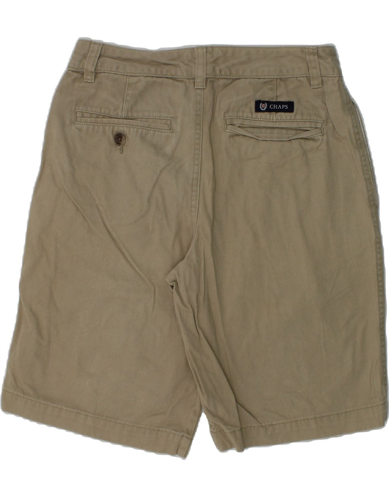 CHAPS Boys Chino Shorts 11-12 Years W26  Grey Cotton | Vintage Chaps | Thrift | Second-Hand Chaps | Used Clothing | Messina Hembry 