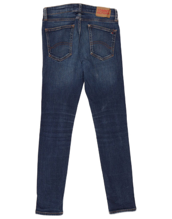 Tommy Hilfiger Boys Skinny Jeans 9-10 Years W24 L25 Blue Cotton