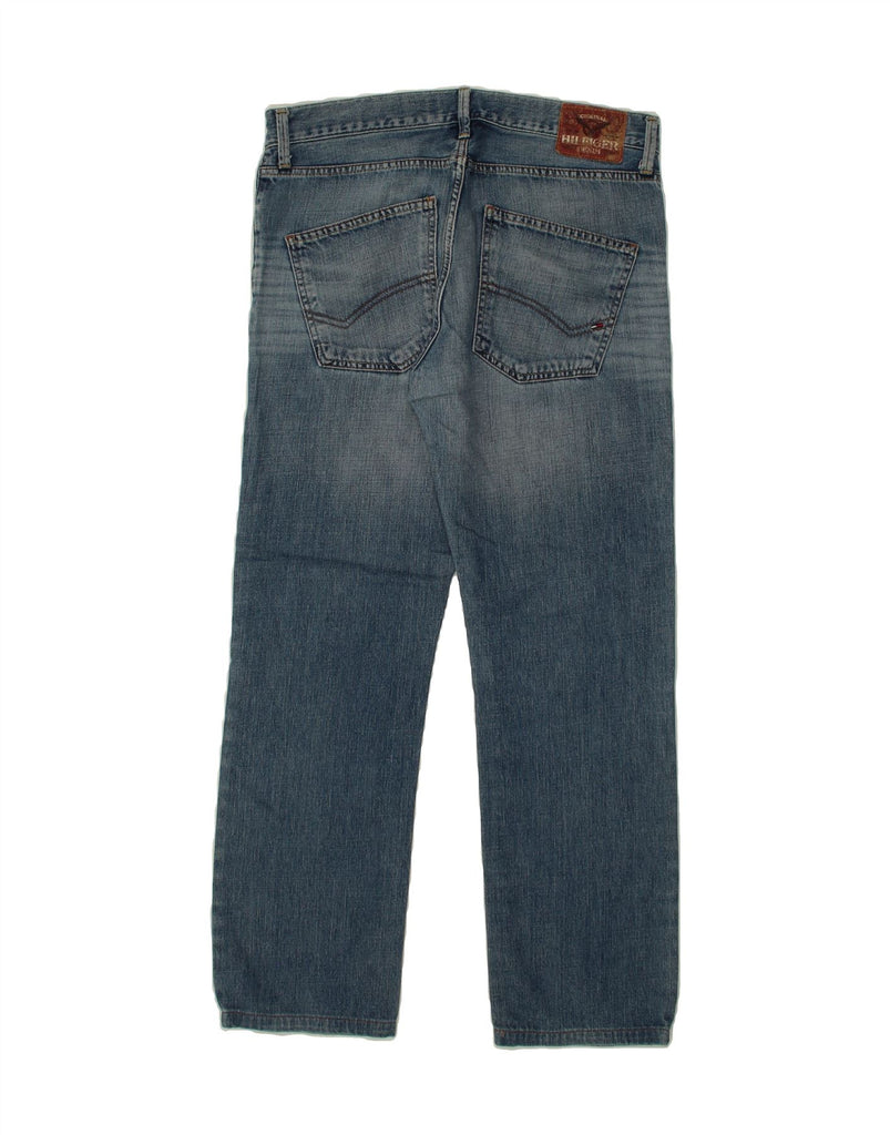 TOMMY HILFIGER Mens Straight Jeans W34 L30 Brown Cotton Vintage Tommy Hilfiger and Second-Hand Tommy Hilfiger from Messina Hembry 