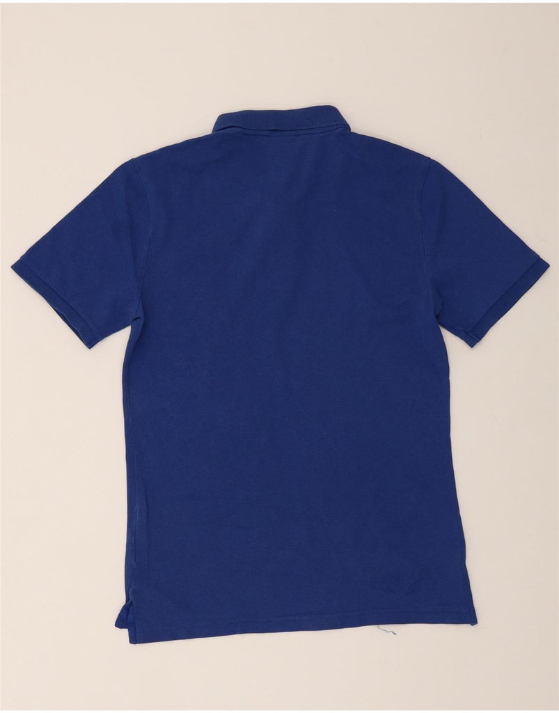 NIKE Mens Polo Shirt Small Blue Cotton Vintage Nike and Second-Hand Nike from Messina Hembry 
