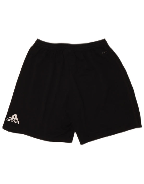 Adidas Boys Manchester United Sport Shorts 13-14 Years Black Polyester