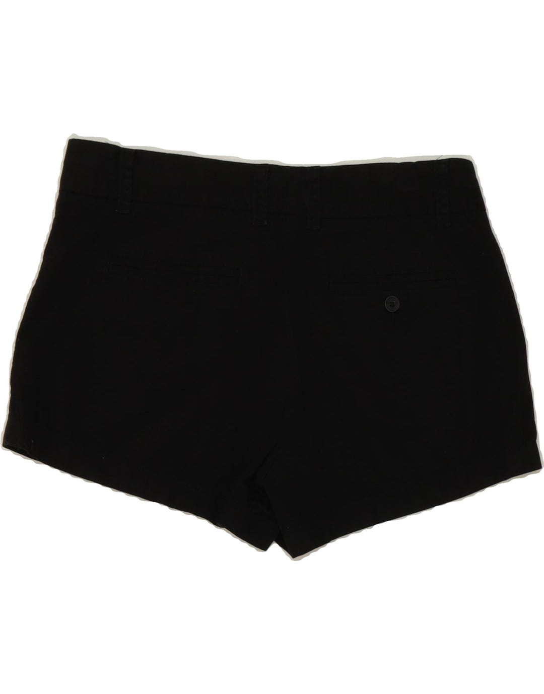 J. CREW Womens Broken In Chino Shorts US 8 Medium W33 Black Cotton Vintage J. Crew and Second-Hand J. Crew from Messina Hembry 