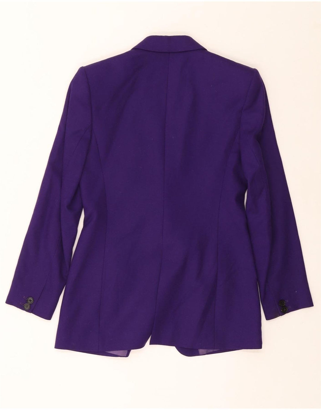 MASSIMO DUTTI Womens 1 Button Blazer Jacket EU 36 XS Purple Wool