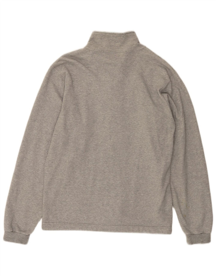 CHAMPION Mens Tracksuit Top Jacket Medium Grey Cotton