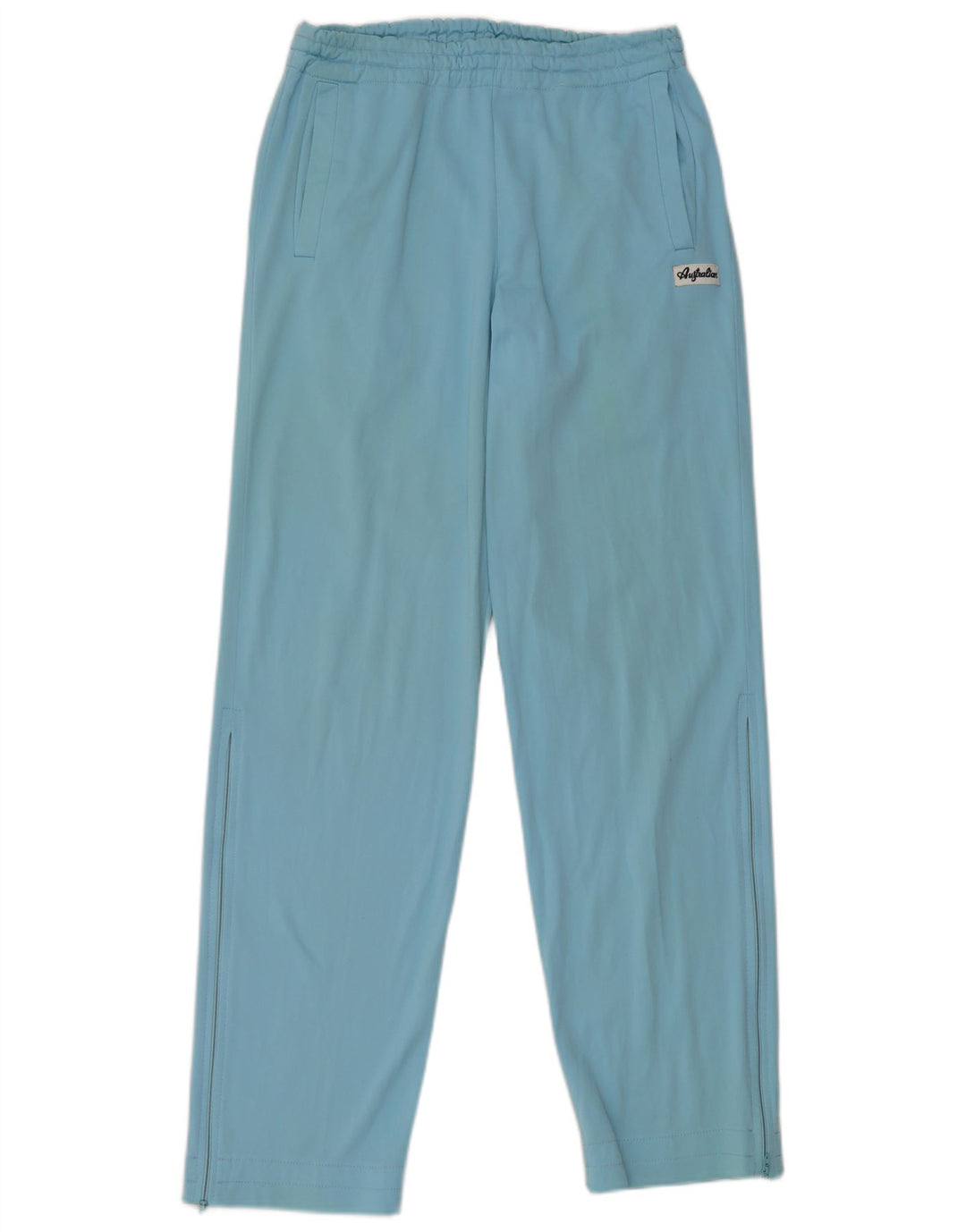 AUSTRALIAN L'ALPINA Mens Tracksuit Trousers IT 46 Small  Blue Polyamide