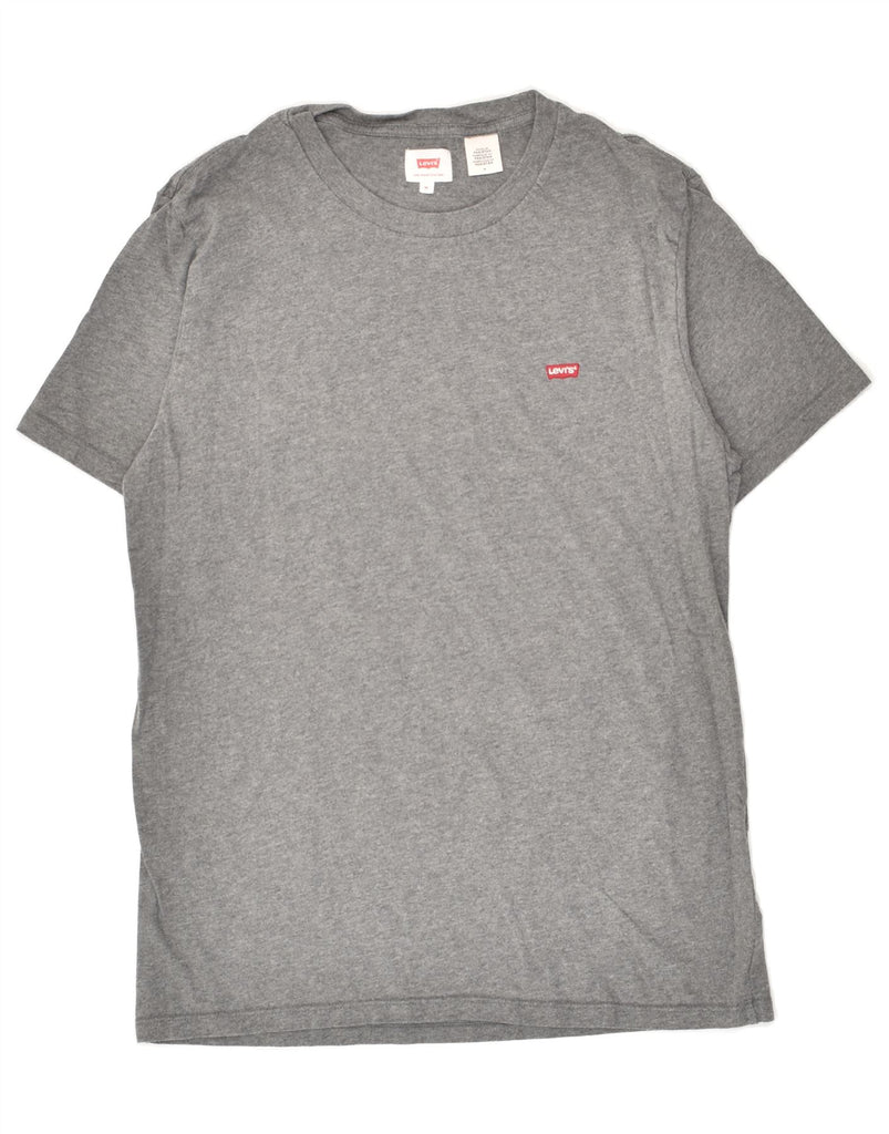 LEVI'S Mens T-Shirt Top Medium Grey | Vintage Levi's | Thrift | Second-Hand Levi's | Used Clothing | Messina Hembry 