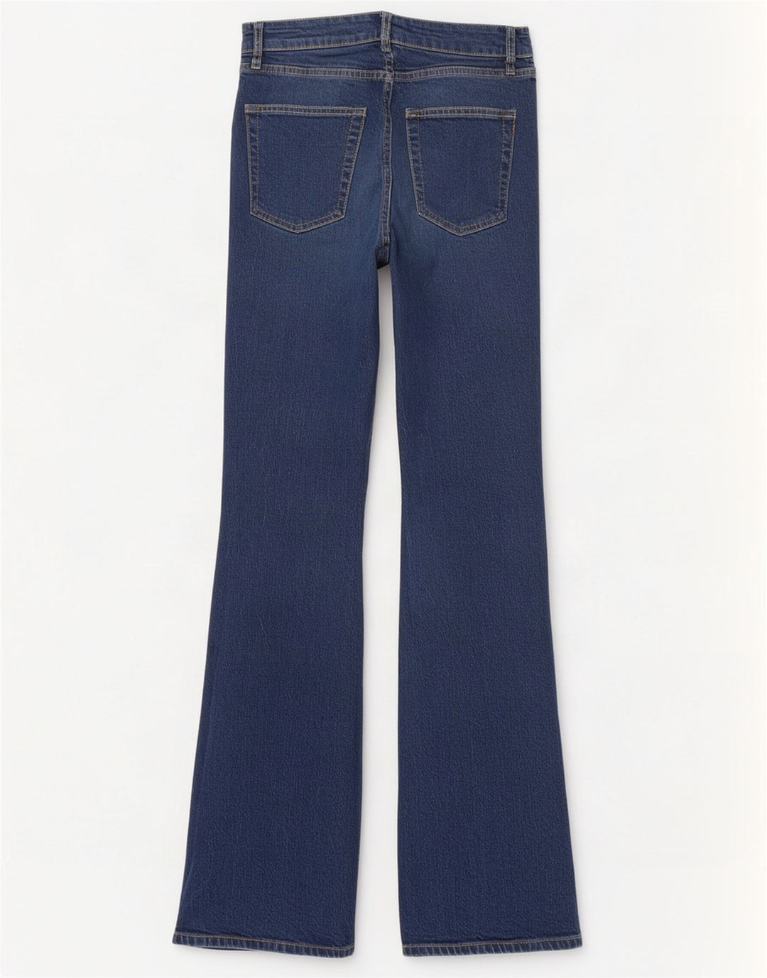 Superdry Womens Flared Jeans W28 L32 Navy Blue Cotton