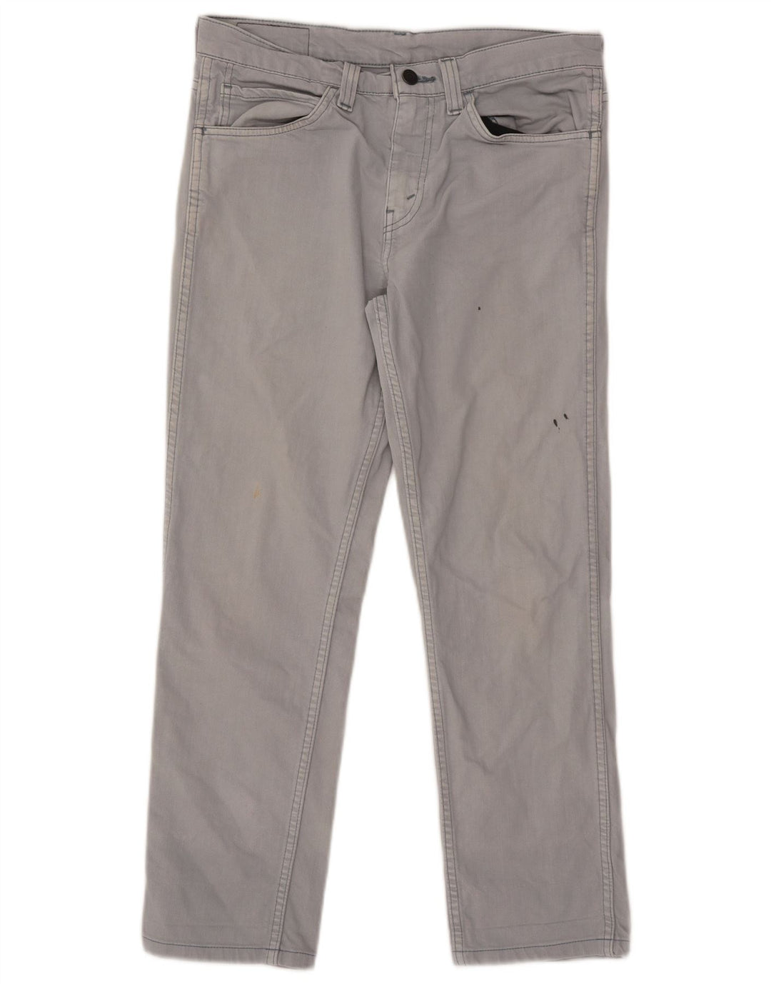 Levi's Mens 511 Slim Jeans W32 L27 Grey Cotton