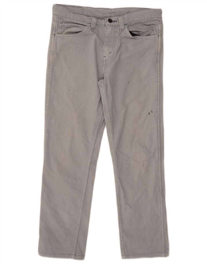 Levi's Mens 511 Slim Jeans W32 L27 Grey Cotton