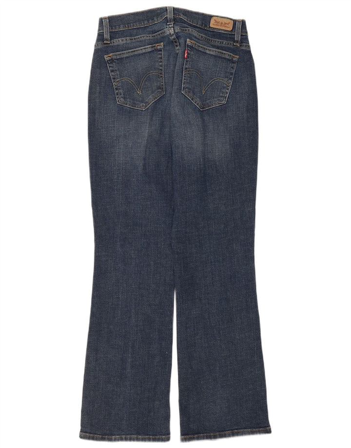 Levi's Womens 529 Curvy Bootcut Jeans W31 L32 Blue Cotton