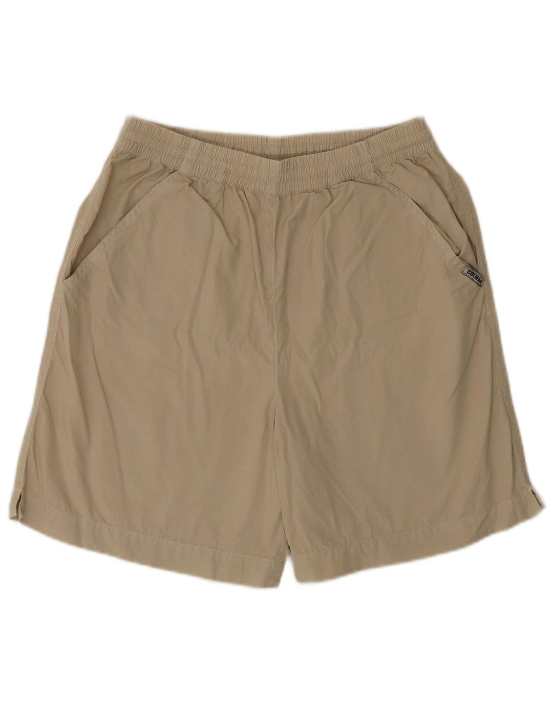Colmar Mens Sport Shorts Small  Beige Cotton