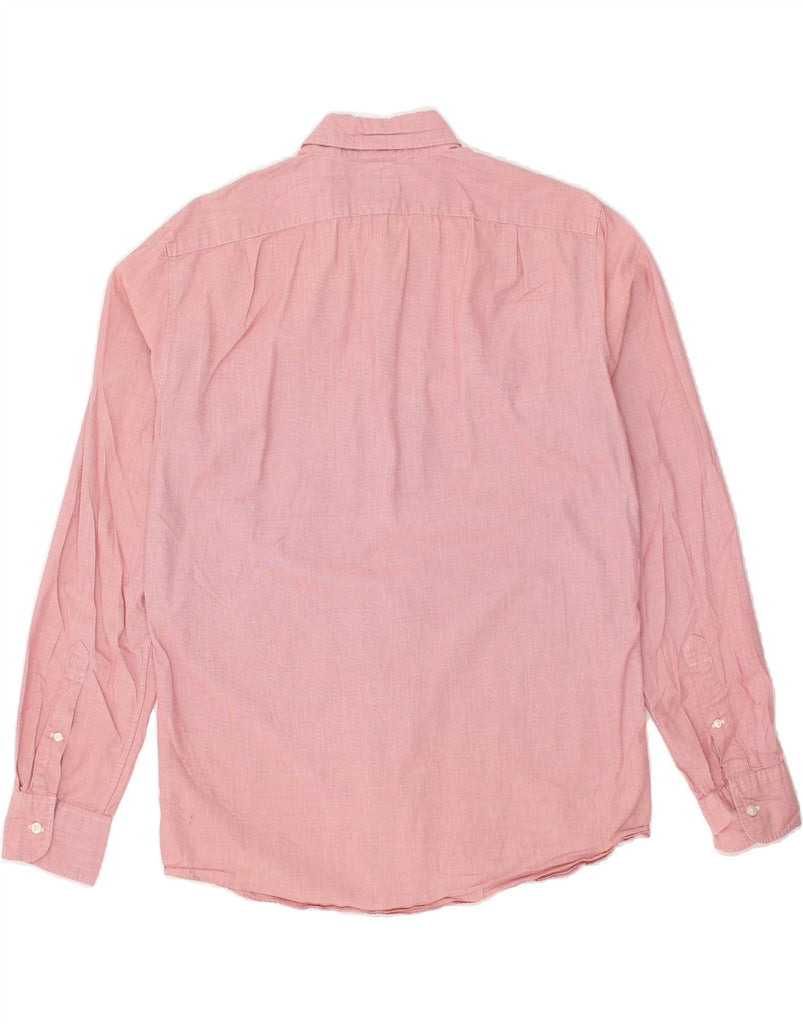 J. CREW Mens Slim Shirt Medium Pink Cotton | Vintage J. Crew | Thrift | Second-Hand J. Crew | Used Clothing | Messina Hembry 