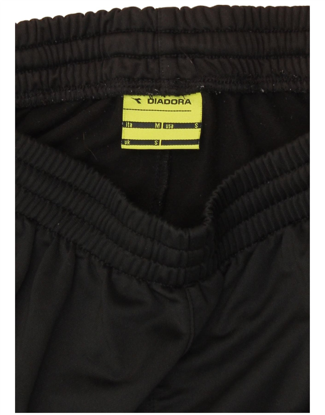 Diadora Mens Tracksuit Trousers Small  Black Polyester