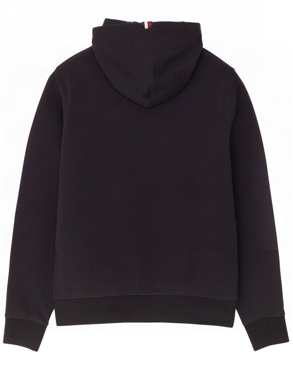 Tommy Hilfiger Mens Graphic Hoodie Jumper Medium Navy Blue Cotton