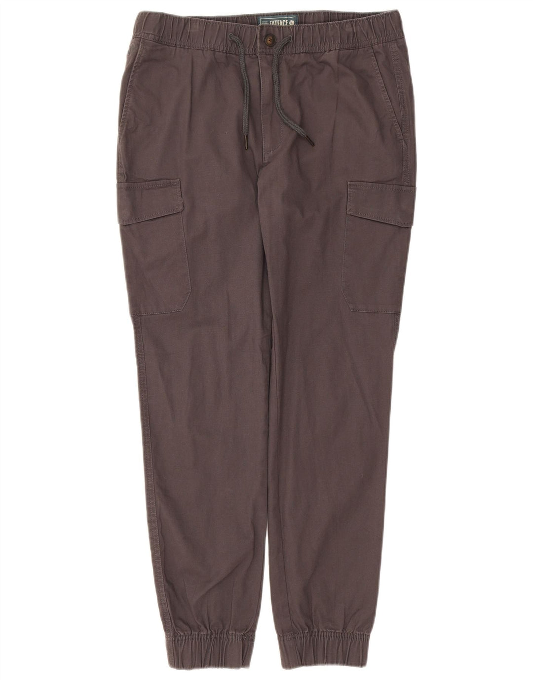 Fat Face Mens Joggers Cargo Trousers W34 L29 Grey Cotton