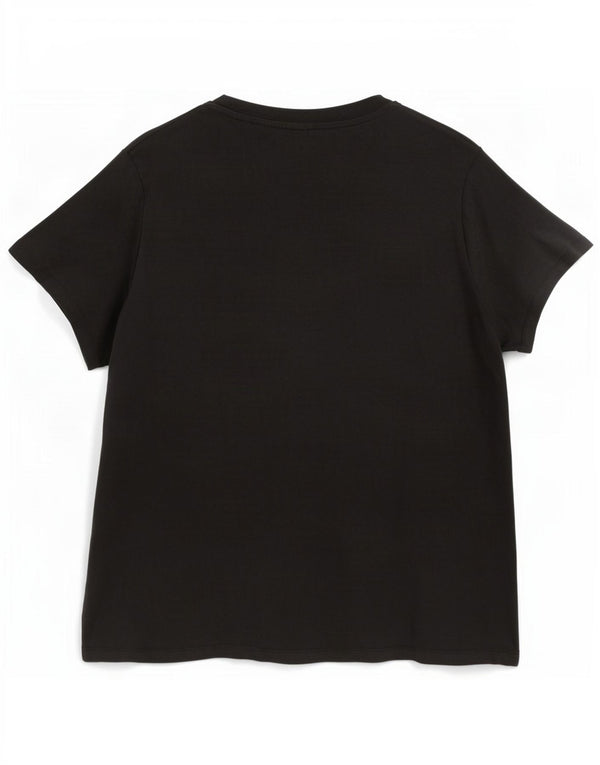 Levi's Womens Graphic T-Shirt Top UK 20 2XL Black